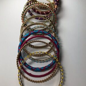Elegant Multicolor Bangle Set